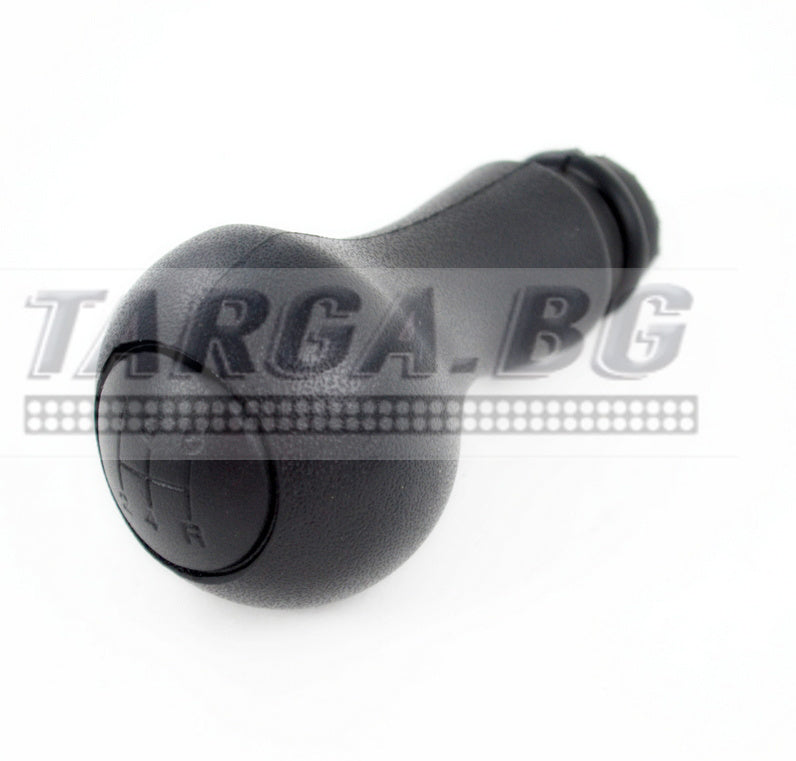 Топка за скоростен лост за Fiat Doblo MK1 2000-2009, 5 скорости + R, черна