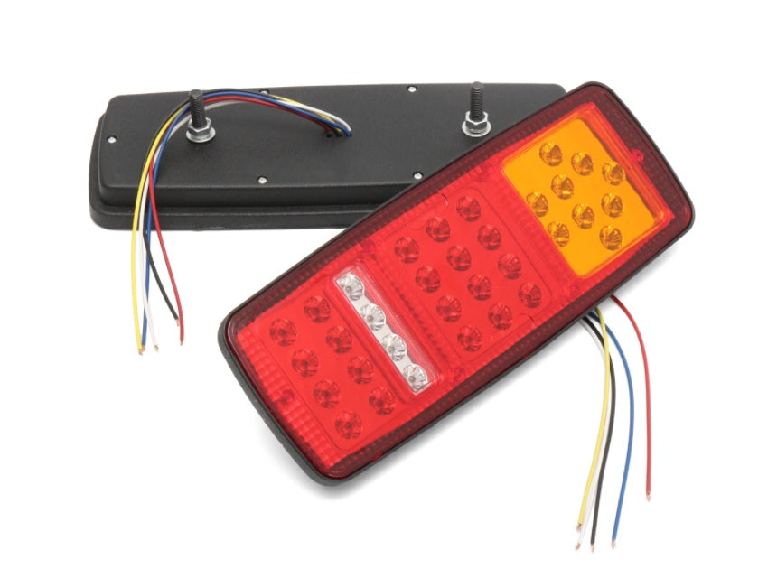 Комплект ЛЕД LED стопове с мигач, задна светлина 12V за камион бус ТИР, ремарке