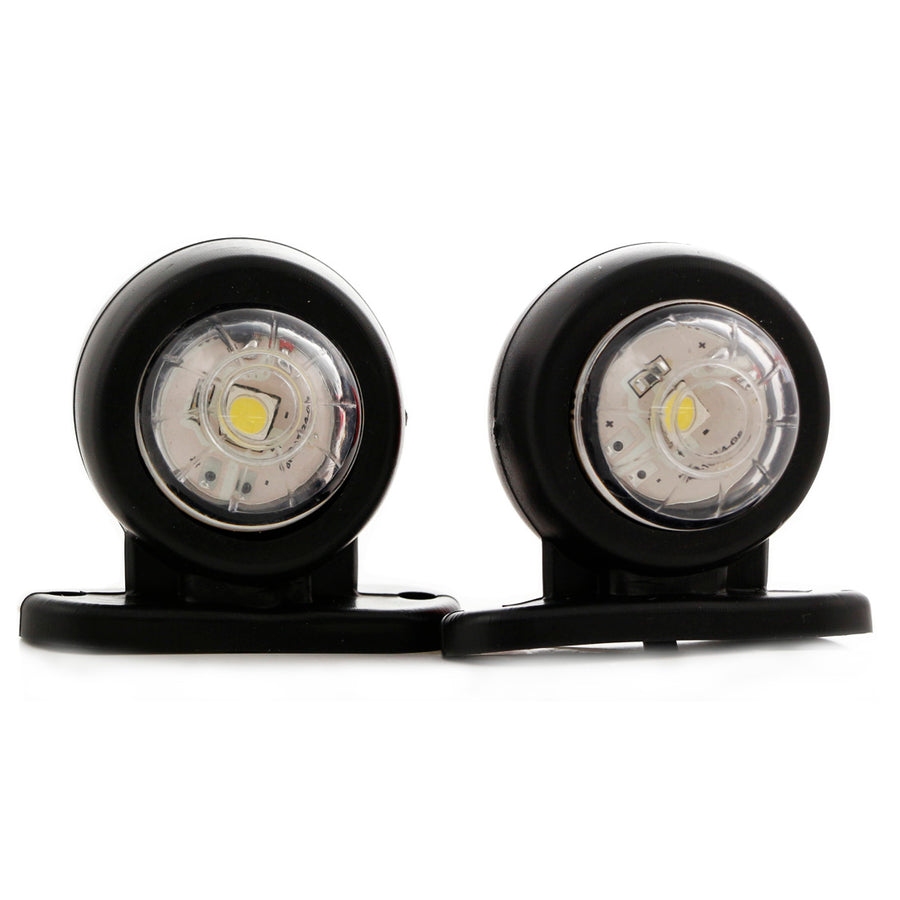 Тройно дълго LED рогче, 12/24V червено/бяло/жълто, 14cm