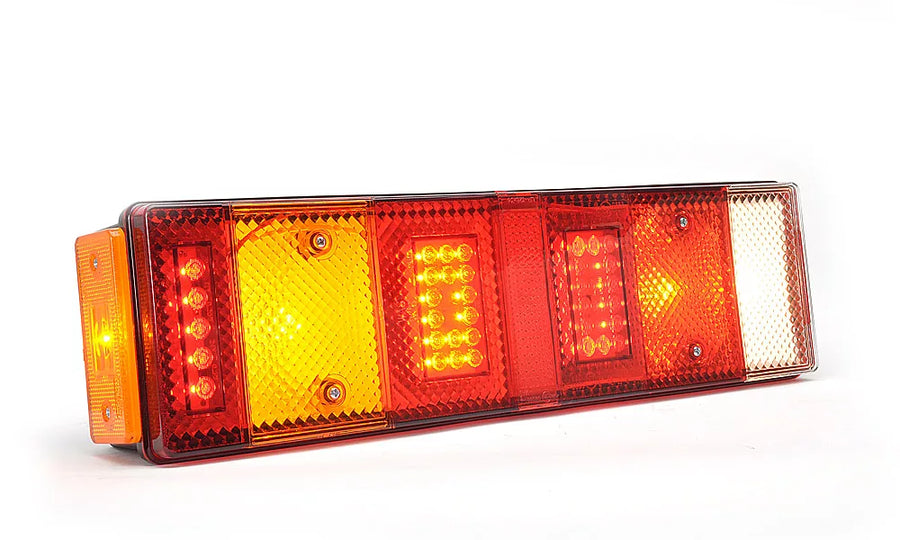 Ляв стоп, комбиниран (крушки + LED), 12/24V
