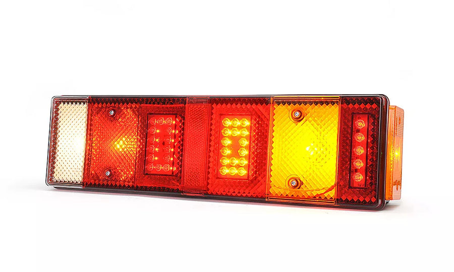 Десен стоп, комбиниран (крушки + LED), 12/24V
