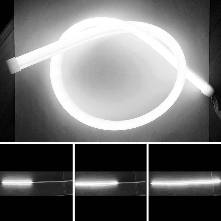 LED DRL ленти за дневни светлини с бягащ мигач