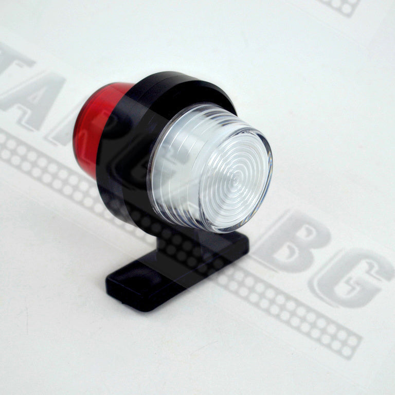 Maxi NEON габарит – късо LED рогче червено/бяло 12/24V