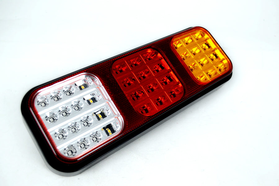Универсален LED стоп за ремарке с 3 секции и 4 функции, 12-24V