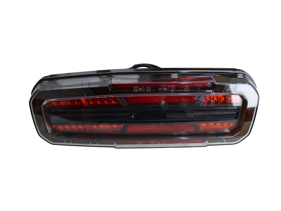 Smoked LED Стоп с динамичен мигач 12/24V, ляв
