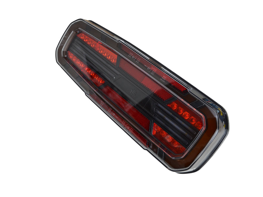 Smoked LED Стоп с динамичен мигач 12/24V, ляв