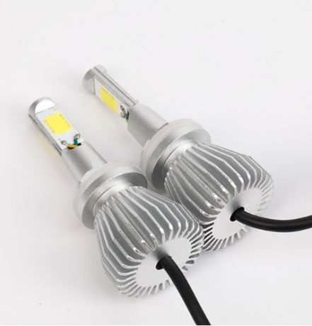 2бр. LED 24W 3000lm диодни Крушки H11 H8 H9 12V 24V