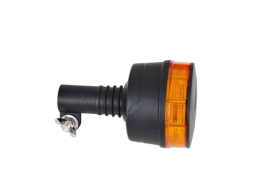 Оранжев диоден LED блиц- маяк 12-30V, за стойка
