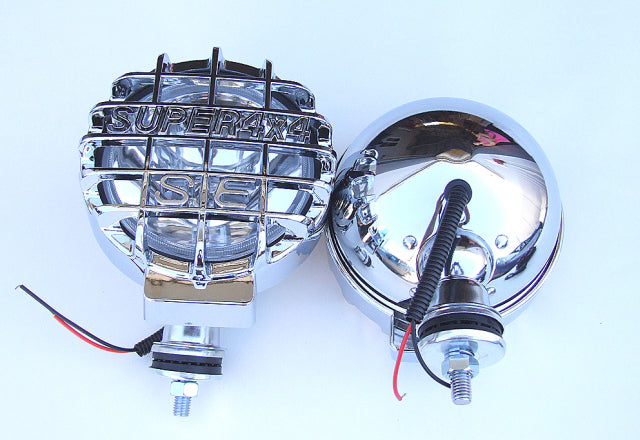 Комплект 2бр. универсални Халогени Фарове с Решетка Ø16.8см 12V 55W
