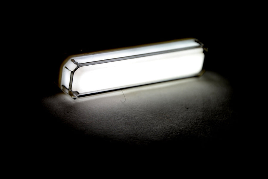 Бял LED неон габарит 12/24V, с клипс монтаж