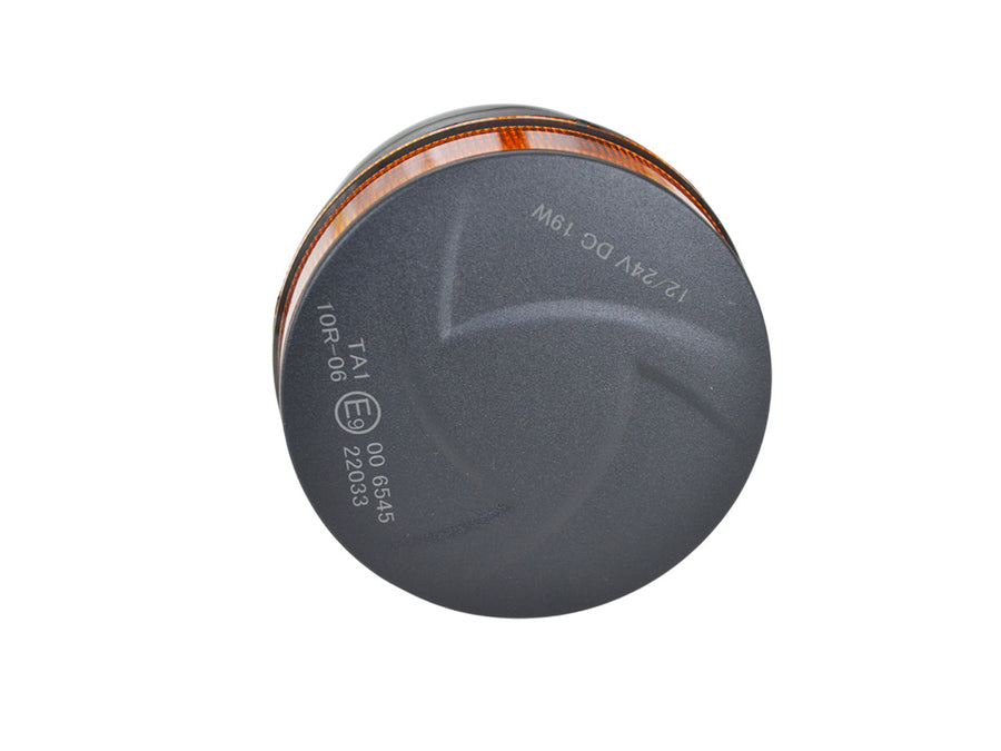 Оранжев диоден LED блиц- маяк 12-30V, за стойка