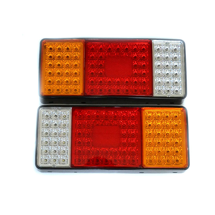 Диоден LED стоп, 12V с три секции, 84 диода