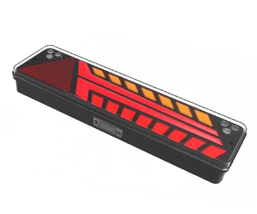 Десен LED Стоп с динамичен мигач, 52см x 14.6см, 7 Функции, Е-Мark, 12V-24V
