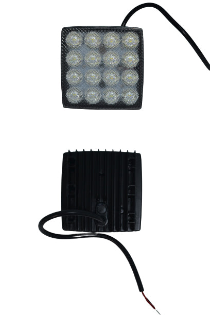 LED работна лампа 48W, фар без цокъл, 12/24V