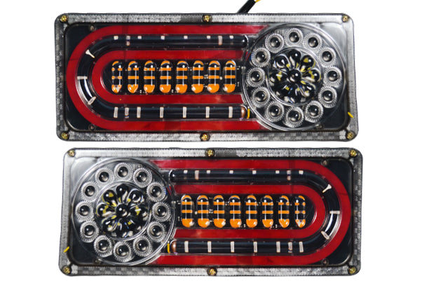 LED неон стоп, с кръг и овал, 24V