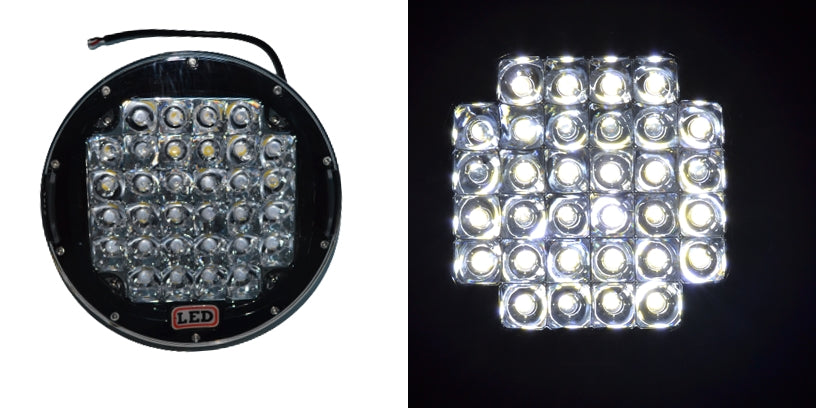 Кръгъл LED халоген - Jumbo прожектор 96W