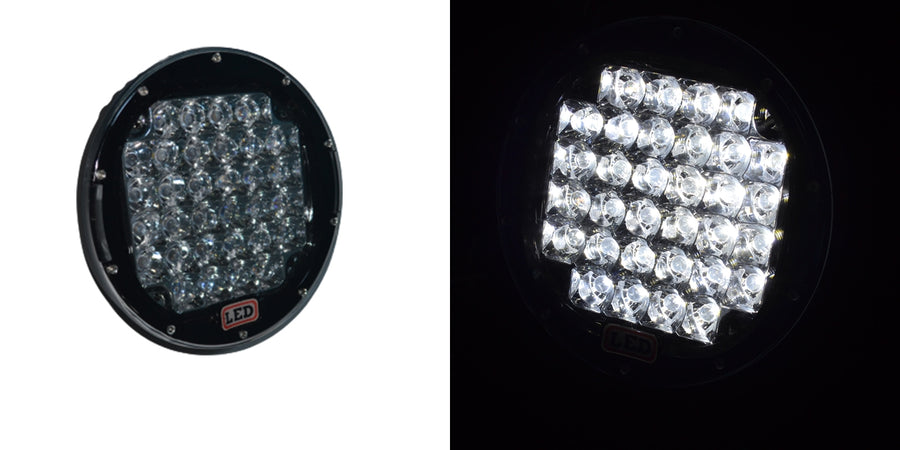 Кръгъл LED халоген - Jumbo прожектор 96W