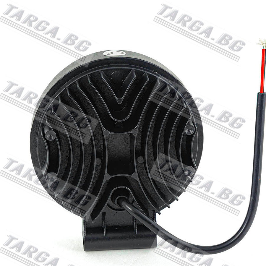 Кръгъл LED халоген- прожектор хекса 9 диода, 27W