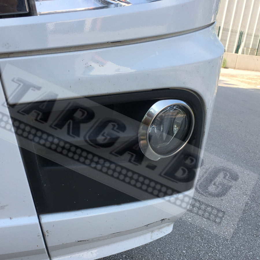 Хром рингове за халоген за Mercedes Actros MP4