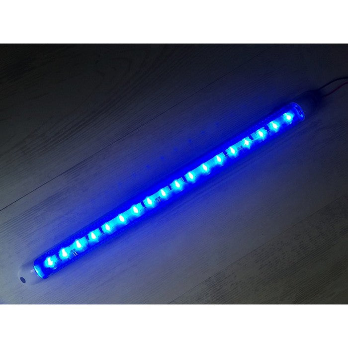 Дълга интериорна LED лампа, синя - 12V