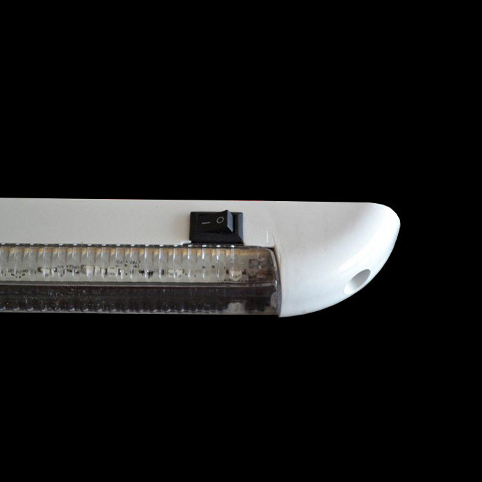 Дълга интериорна LED лампа, червено - 12V