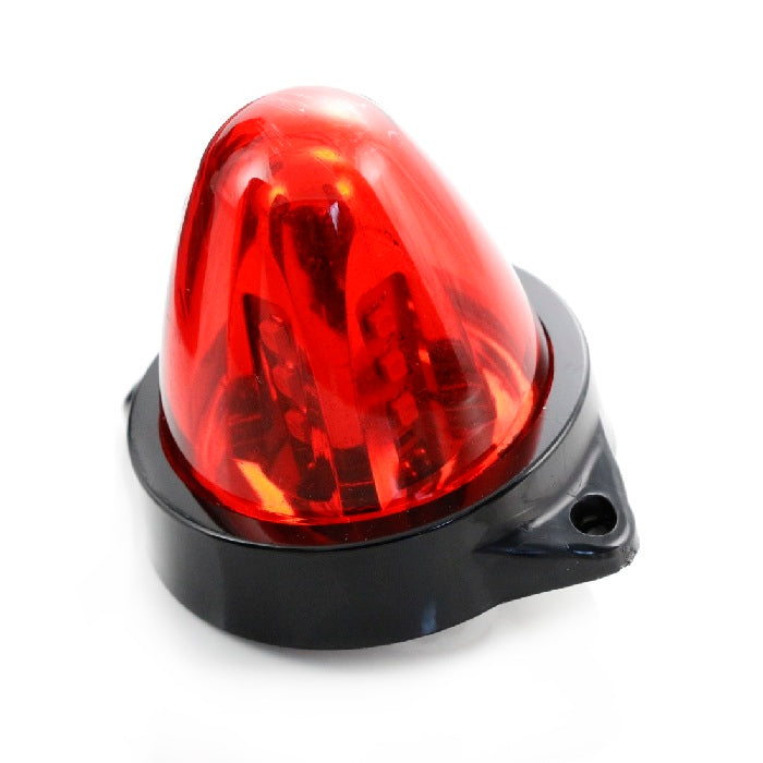 Червен LED габарит с 12 SMD диода - въртяща светлина 24V