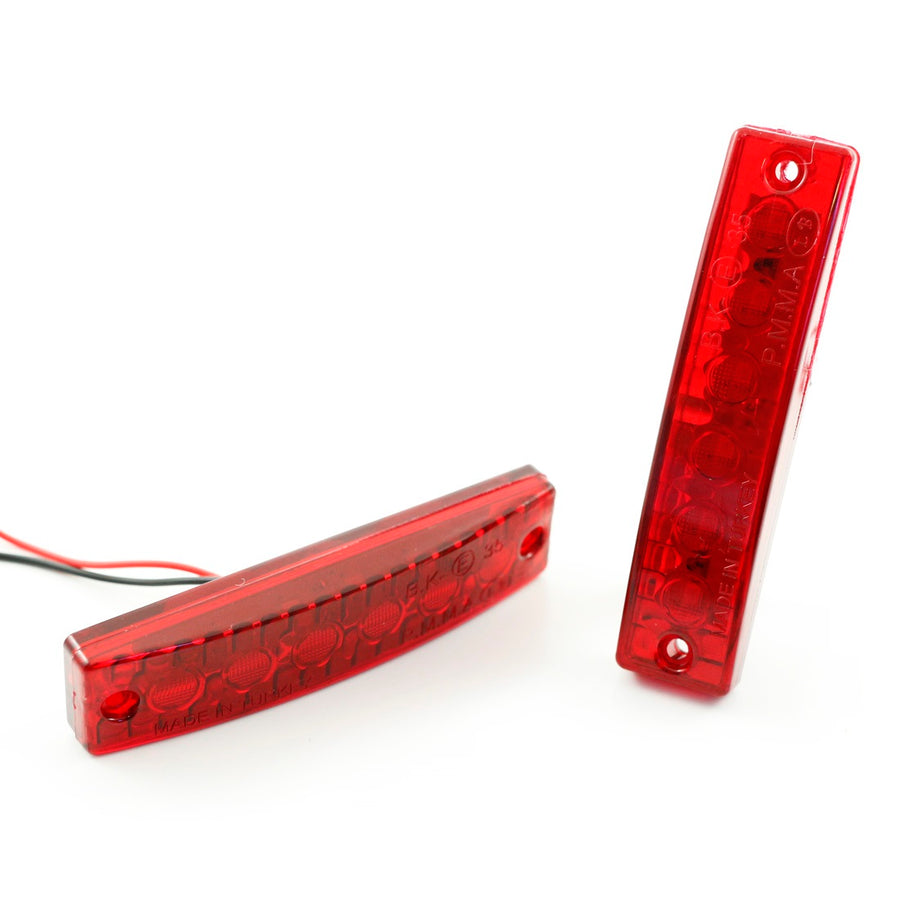 Червен LED габарит 12V, с единична функция