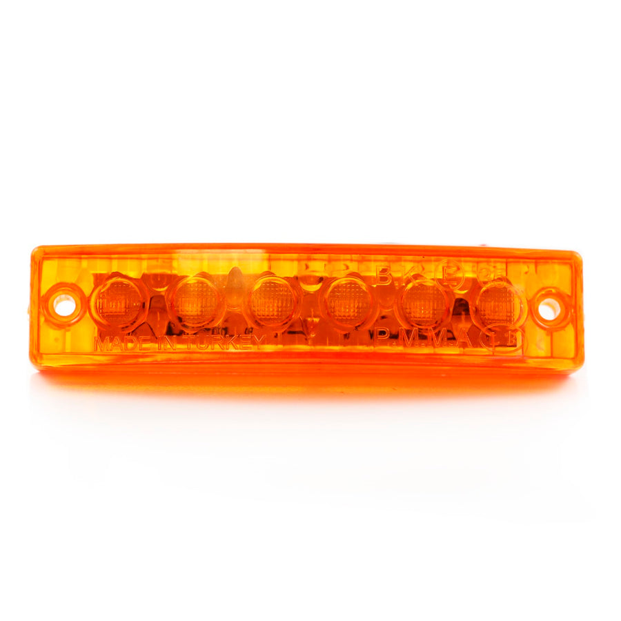 Жълт LED габарит, 24V с единична функция