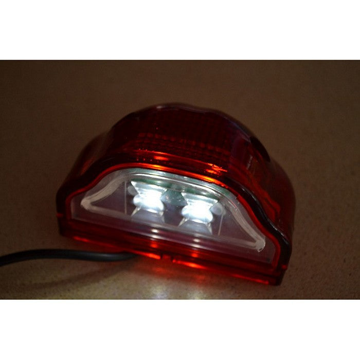 LED осветление за номер червено, 24V