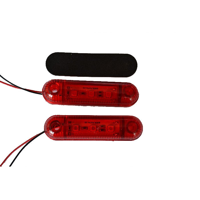 Диоден габарит червен, 24V с 3 SMD LED