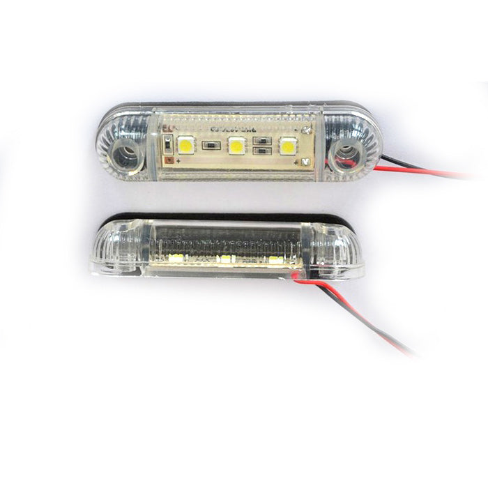 Диоден габарит бял, 12V с 3 SMD LED