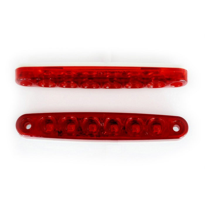 LED габарит, светлина тънка червена, 24V с 6 SMD LED