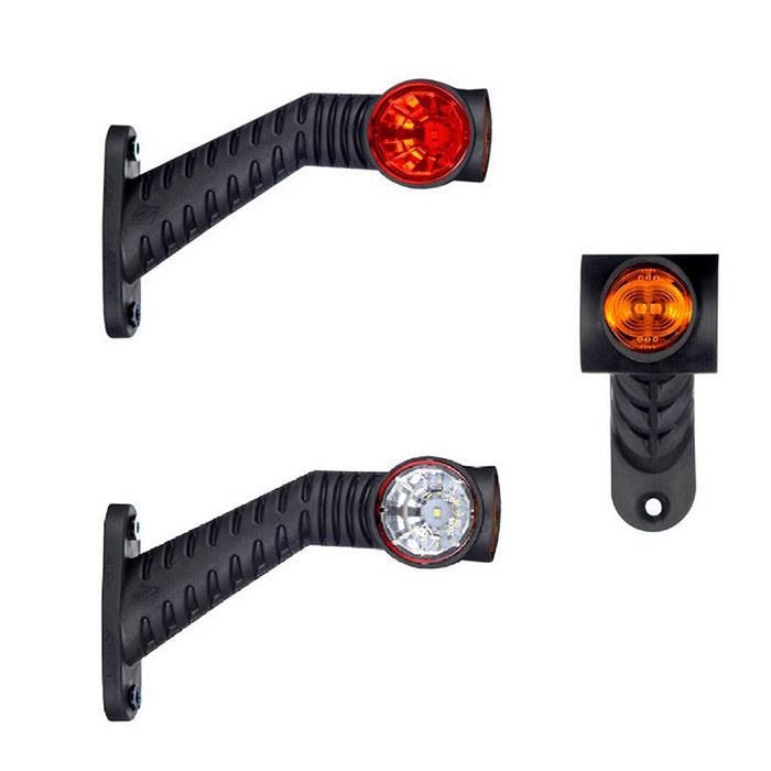 Тройно LED рогче дълго, ляво 12-24V