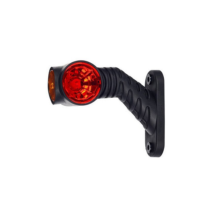 Тройно LED рогче късо, дясно - 12-24V