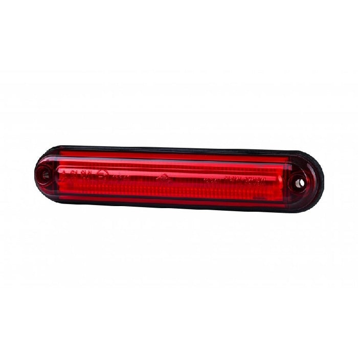 Червен LED габарит с 6 SMD диода с неон ефект - 12V/24V