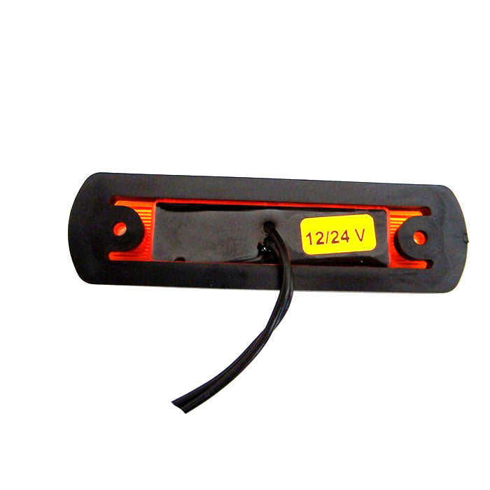 LED габарит, жълт с 4 диода, 12-24V