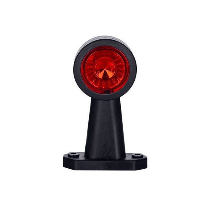 LED рогче перпендикулярно дълго червено-бяло, 12-24V