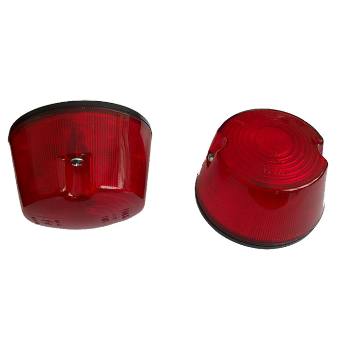 Червен габарит кръгъл, голям