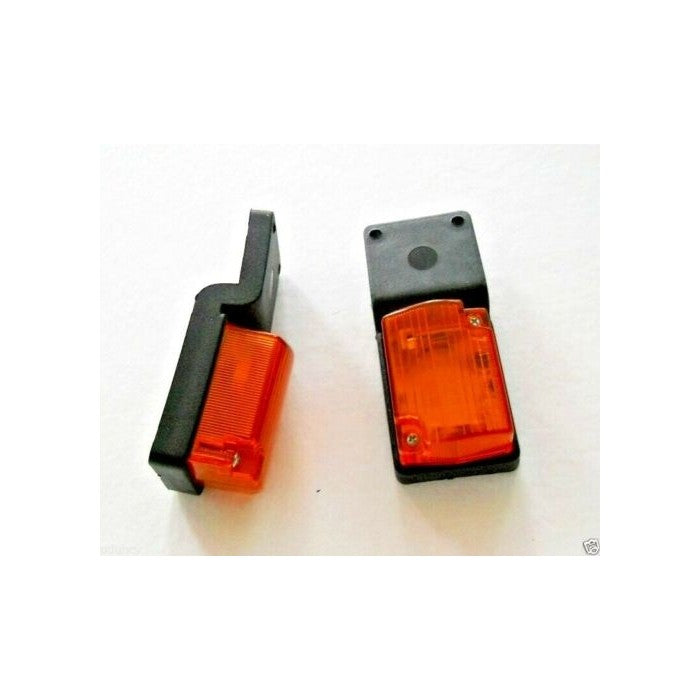 Габарит за висящ монтаж, с крушка 12/24V, жълт