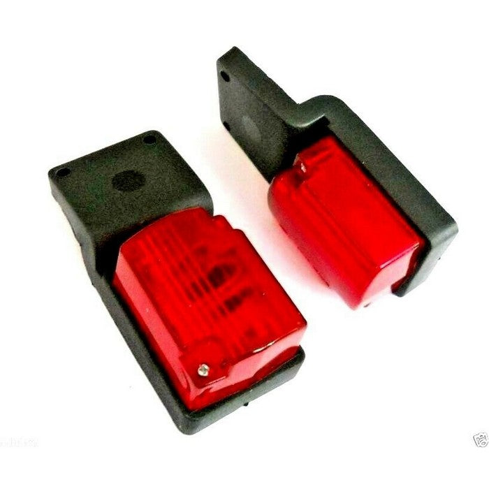 Габарит за висящ монтаж, с крушка 12/24V, червен