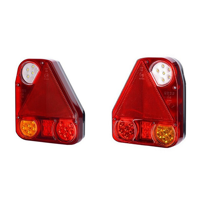LED стоп за ремарке със светлоотразител, ляв -12-24V