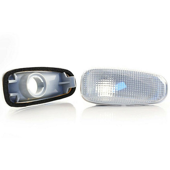 LED габарит рогче с 14 диода, червено-бял - 24V