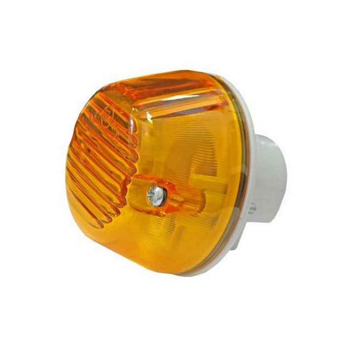 Мигач за Man оранжев с крушка, 12/24V
