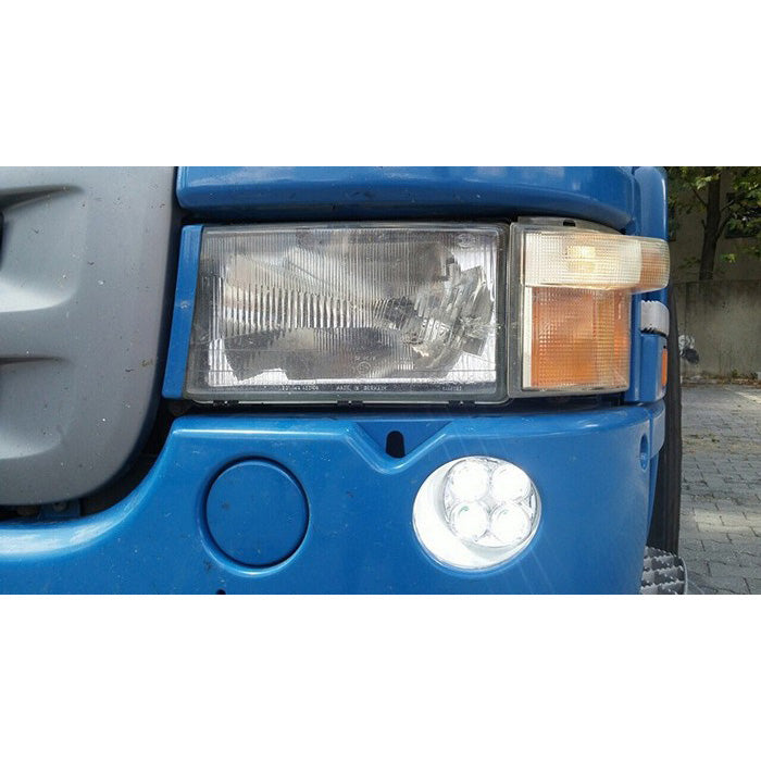 LED дневна светлина - халоген за Scania R, ляв