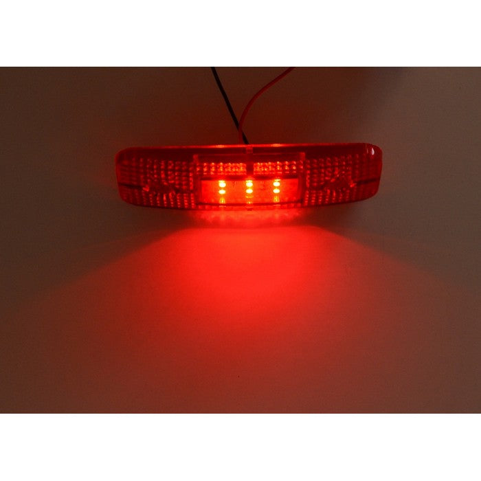LED габарит за всички товарни автомобили 9 SMD, 12V - Червен