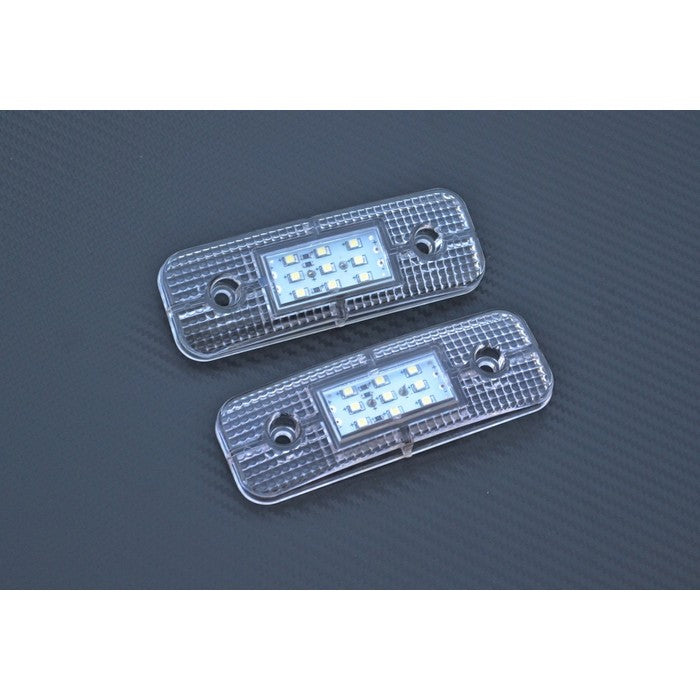 Бял LED габарит за всички товарни автомобили 9 SMD, 12V