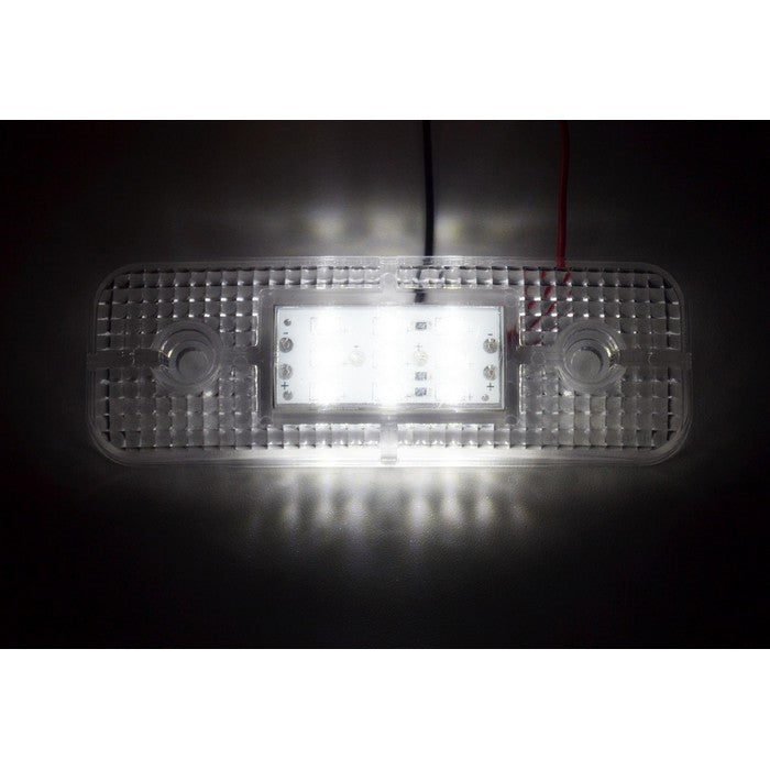 Бял LED габарит за всички товарни автомобили 9 SMD, 12V