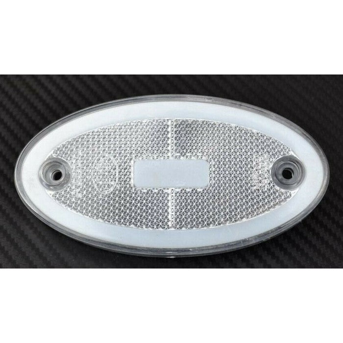 Бял LED габарит за всички товарни автомобили с неонов ефект 12V/24V