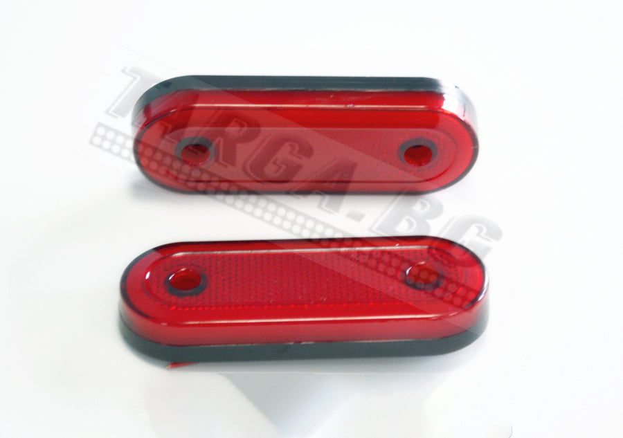 LED неон габарит овален – 20 диода, червен, 12/24V
