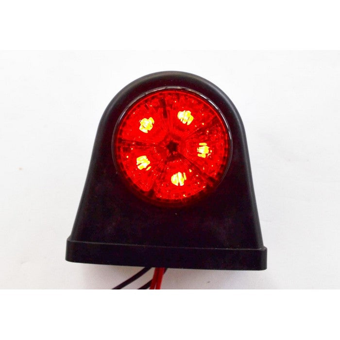 LED габарит рогче с 10 диода, червено-бяло - 24V